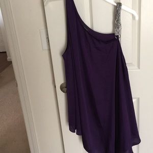 Night out purple shirt